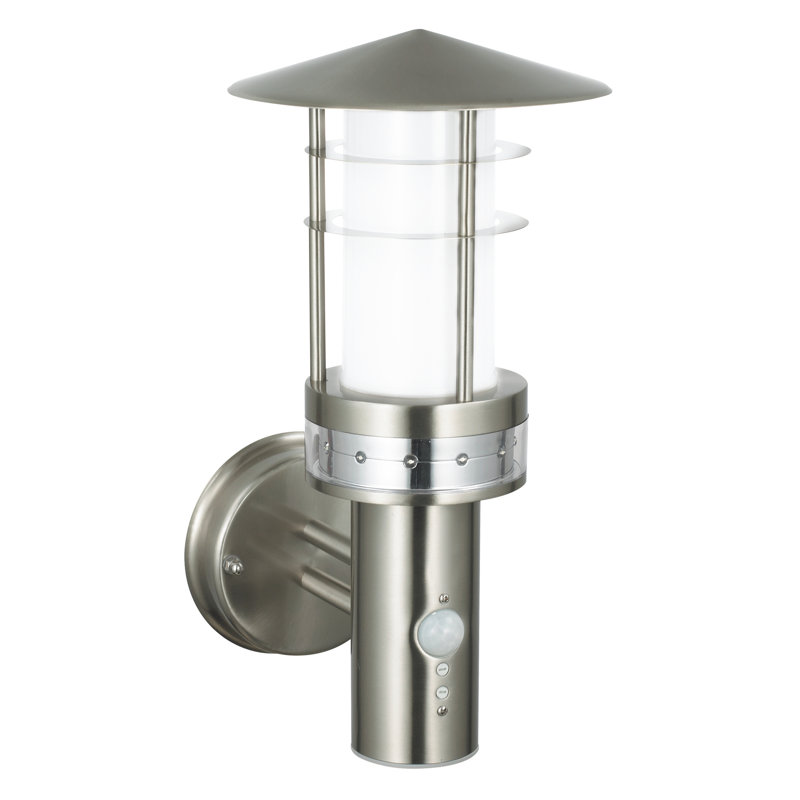 Budapest 33.5cm H Outdoor Wall Lantern with Dusk to Dawn