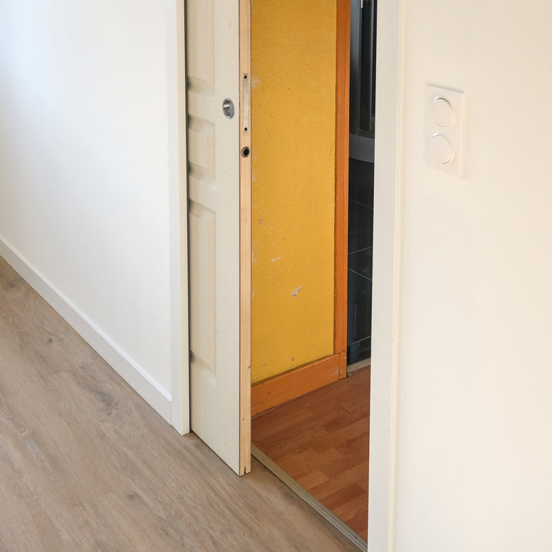 Ensemble de rouleau de porte, 7/8 po, convexe, pneus en plastique, support en acier et roulements à billes (paquet de 2)