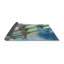 Tapis bleu-2040595237