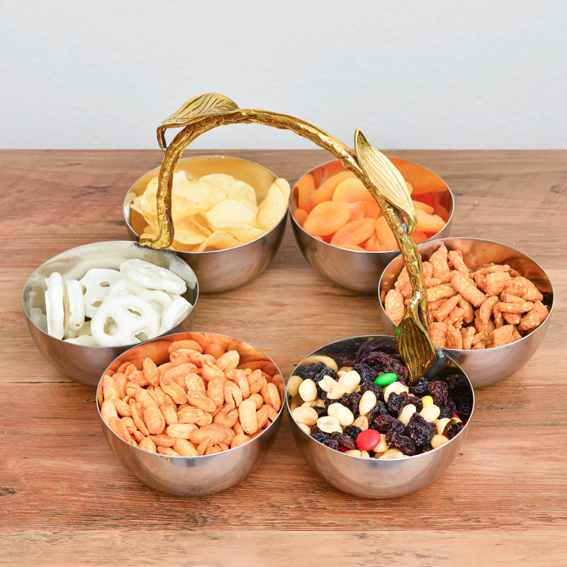 Adlane Stainless Steel Decorative Bowl 5