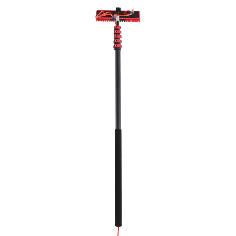Adjustable Window Aluminum Cleaning Tool With Brush, 283.68" H x 13.78" W x 3.15" D