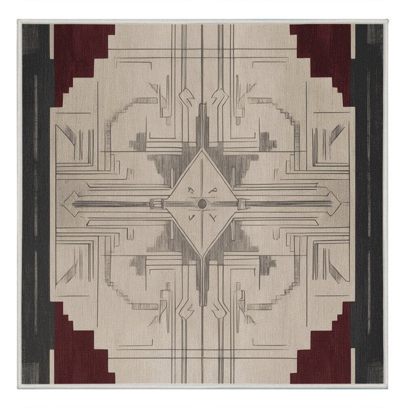 Noble Crest Rug, Square 8'