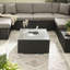 Miacomet PE Rattan Garden Coffee Table & Ice Bucket - Modern Gardens and Patios-1613605627