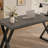 Heavy-Duty Computer Desk, 55" Simple Study Desk Writing Table