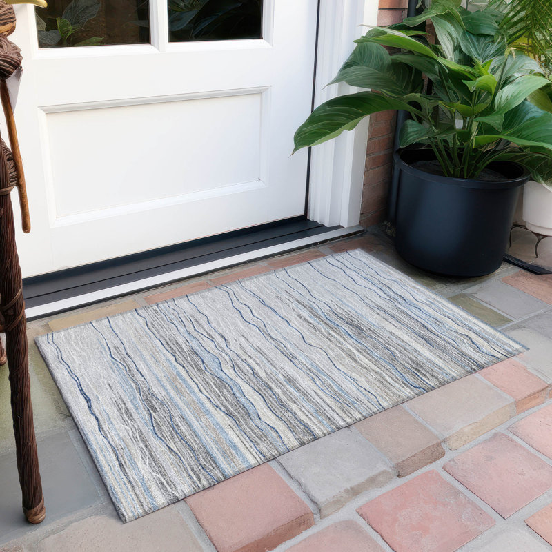  Machine Washable Indoor/Outdoor Chantille ACN996 Paprika Area Rug, Rectangle 1'8" x 2'6"