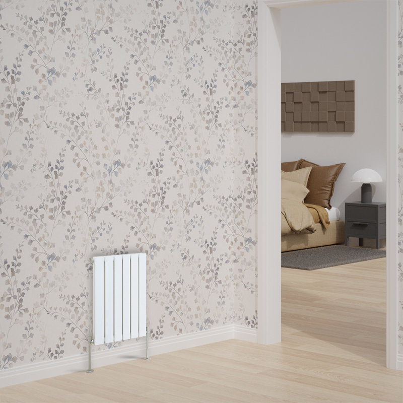 Brock Horizontal Double Flat Panel Radiators 600x408mm, White, 600mm x 408mm