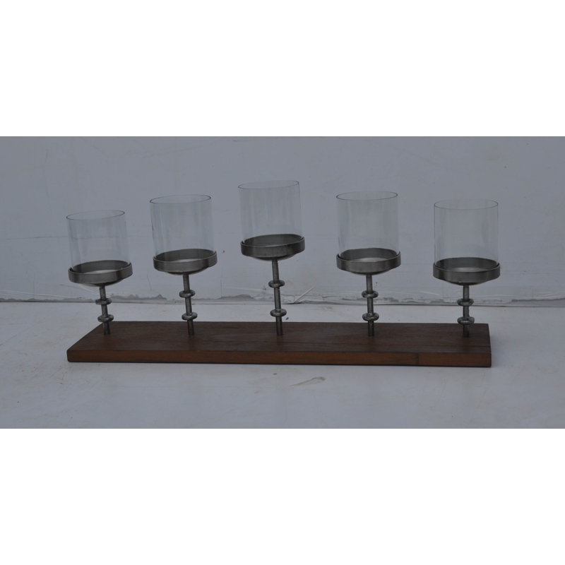 7'' H Metal Tabletop Candelabra
