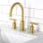 Widespread 2-handle Bathroom Faucet with Drain Assembly-50561572