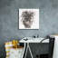 Toile épique Graffiti «Sunroom Sketch 1» par Chris Paschke, 18 po x 18 po