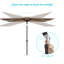 Parasol de marché rectangulaire 120 po x 78 po Kanila-1726881894