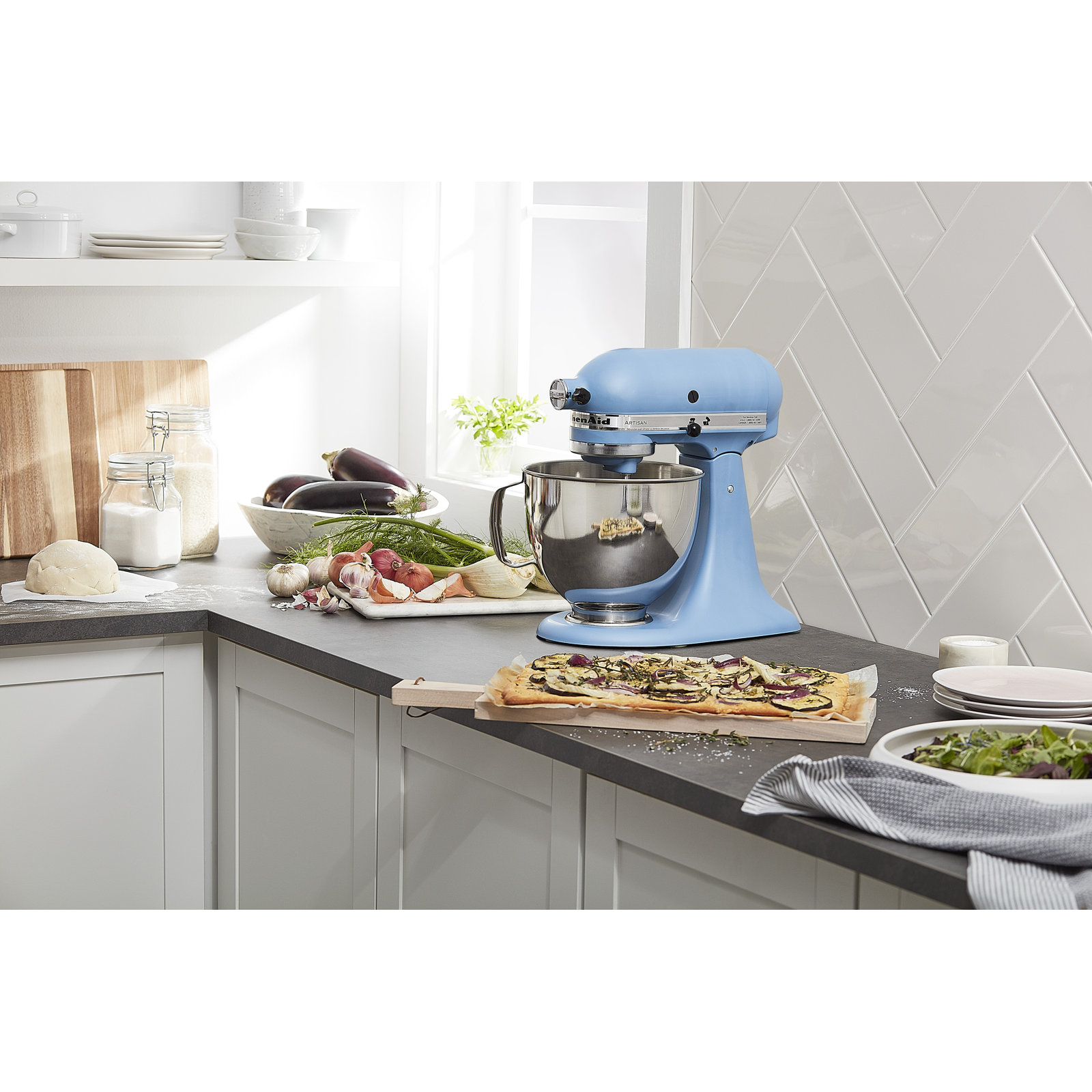 KitchenAid® Artisan® Series 5 Quart Tilt-Head Stand Mixer, Blue Velvet