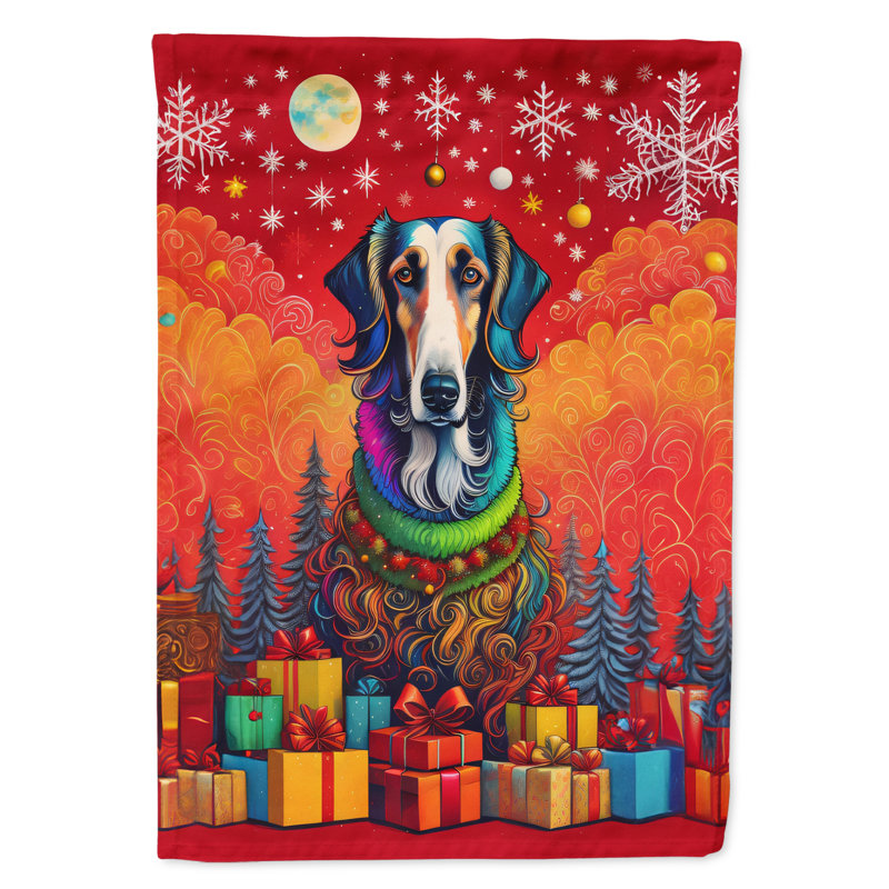Double Sided 15.5'' H x 11.25'' W Polyester Christmas Garden Flag