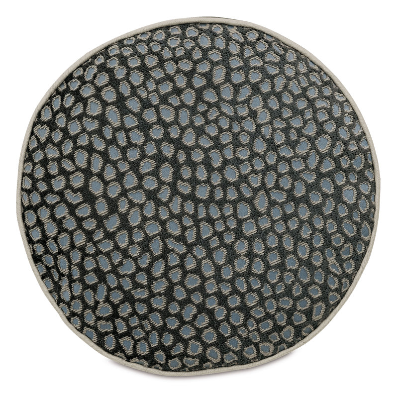 Esmeralda Circular Pillow Cover & Insert