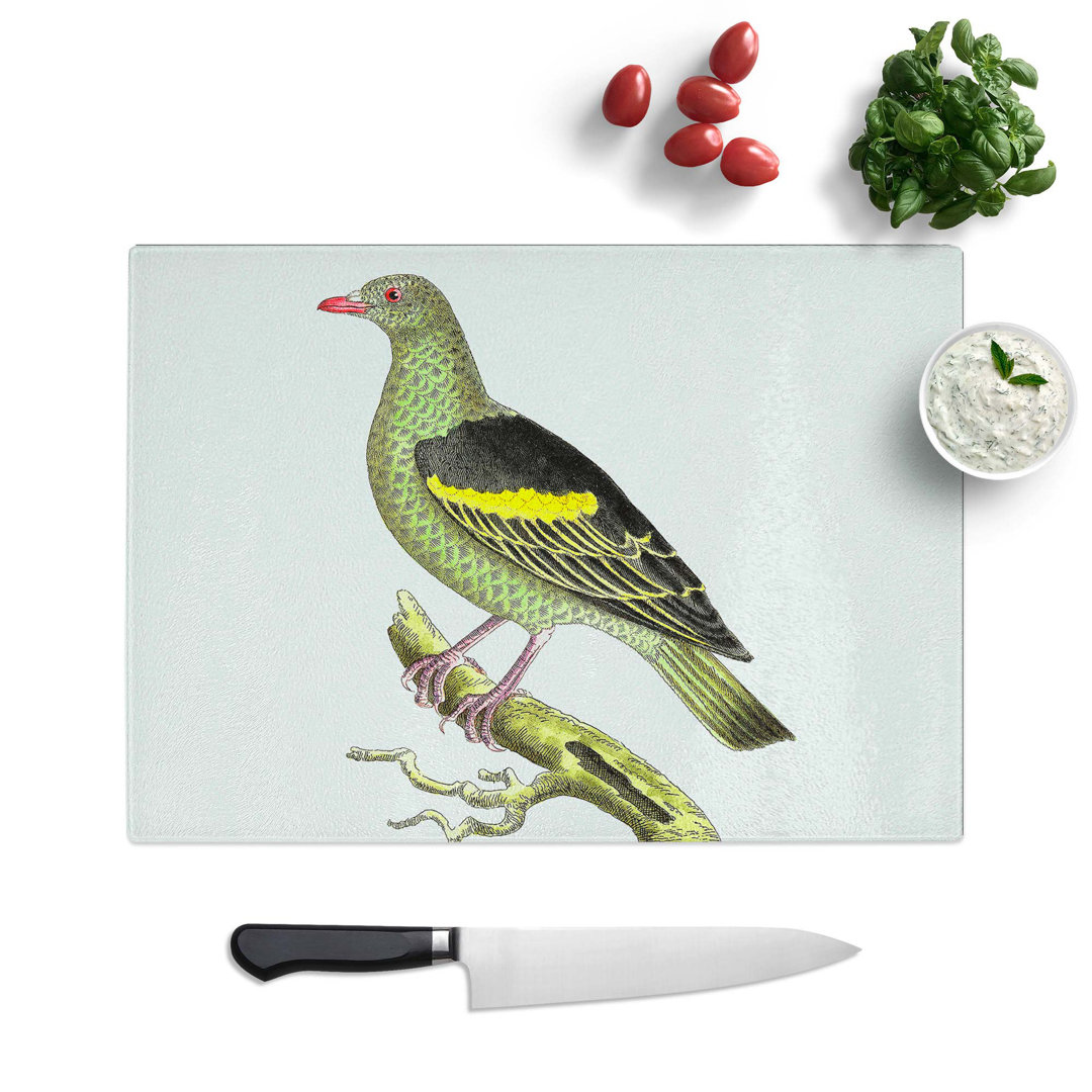 Tempered Glass Pigeon By George Shaw Chopping Board