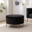 Repose-pieds rond avec rangement Cristen-567905242