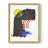 Shifting IV Framed Print - Solid Wood