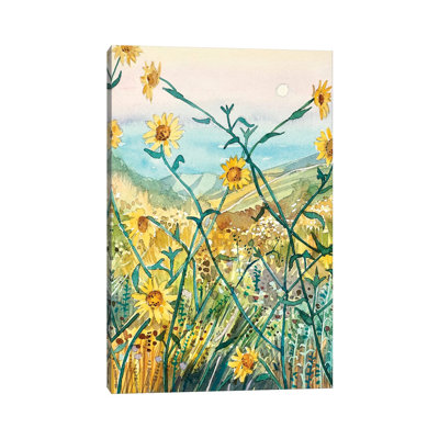 Daisies 1 Piece Wrapped Canvas Painting