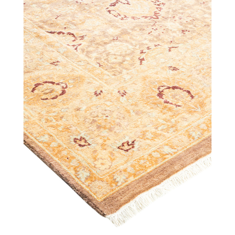 Classic One-of-a-Kind 6' 2" X 9' 1" Hand Knotted Area Rug