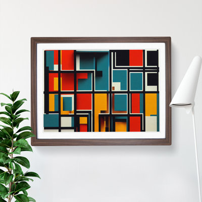 Bauhaus Architecture Vol.3 Abstract - Single Picture Frame Print