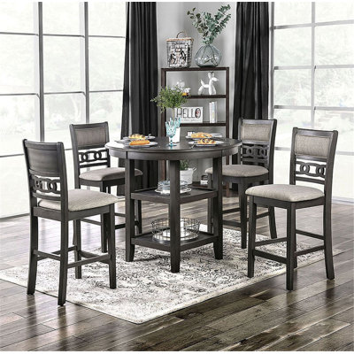 Zhenya 4 - Person Four Leg Dining Set
