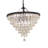 9-Lights Raindrop Crystal Chandeliers