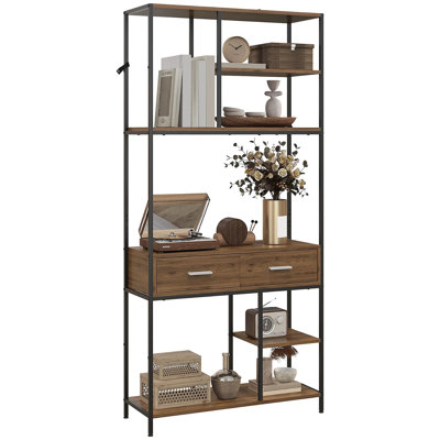Andea 170.5cm H x 80cm W Bookcase