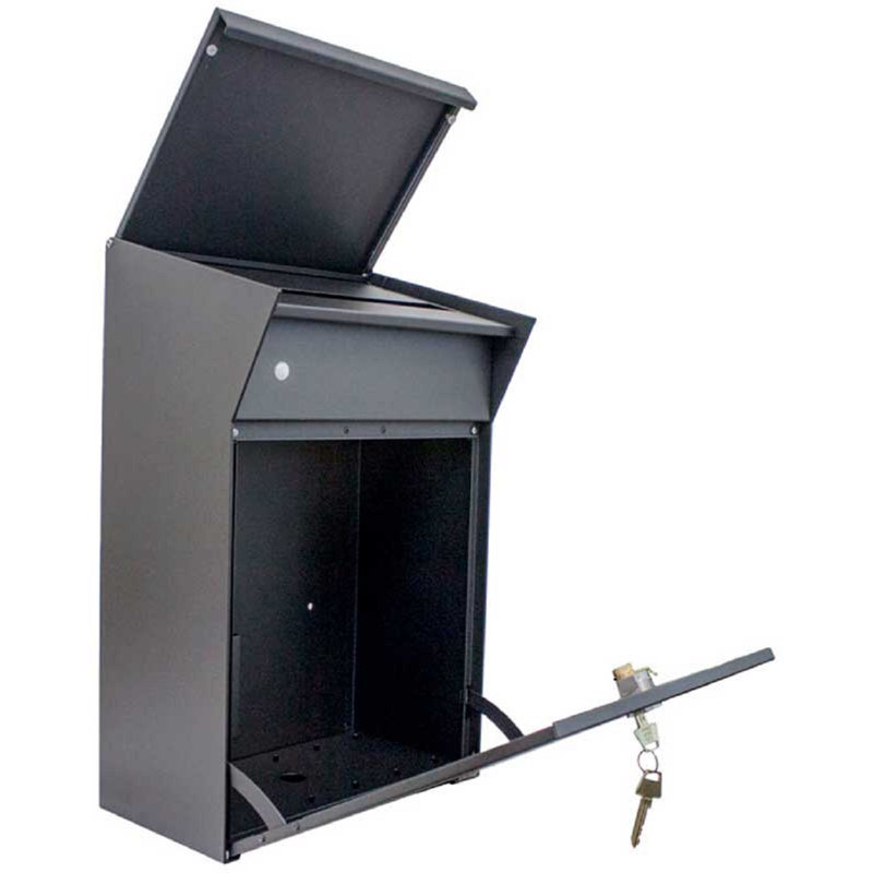 Allux Locking Wall Mounted Mailbox