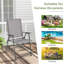 Ensemble de chaises pliantes en tissu Arlmont & Co. Carl-Peter