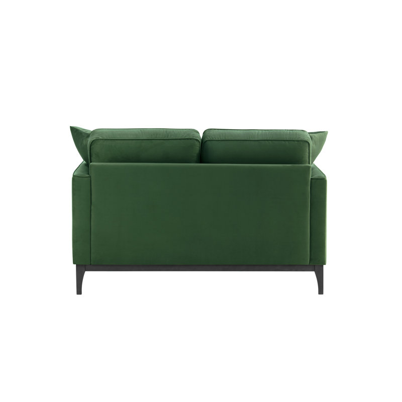 Jaap 2 Seater Sofa, Green, Black