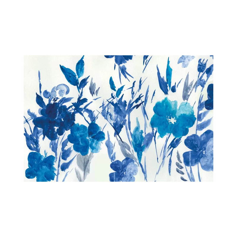 Blue Meadow 1 Piece Wrapped Canvas Painting, 101.6 cm H x 66.04 cm W x 1.91 cm D