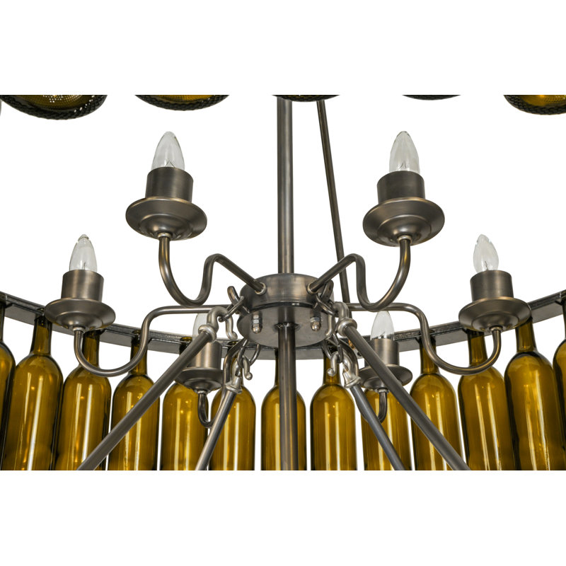 Aaralyn 12 - Light Glass Chandelier
