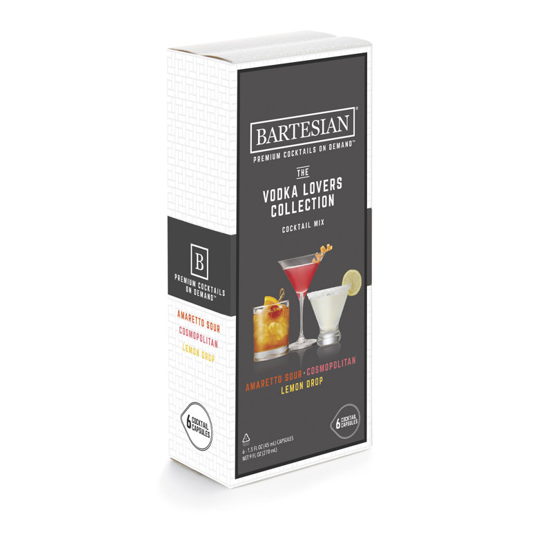 Ensemble de 6 amateurs de vodka Bartesian