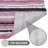 Griffie 100% Polyester Bath Rug Stripe Pattern with TPR Backing Machine Washable Soft & Absorbent Bathroom Rug-1754967493-1754967516
