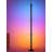 Maricelis Black LED Swing Arm Floor & Table Lamp Set with USB