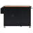 Babken Rolling Kitchen Island with Drop Leaf and Power Ports-247238048