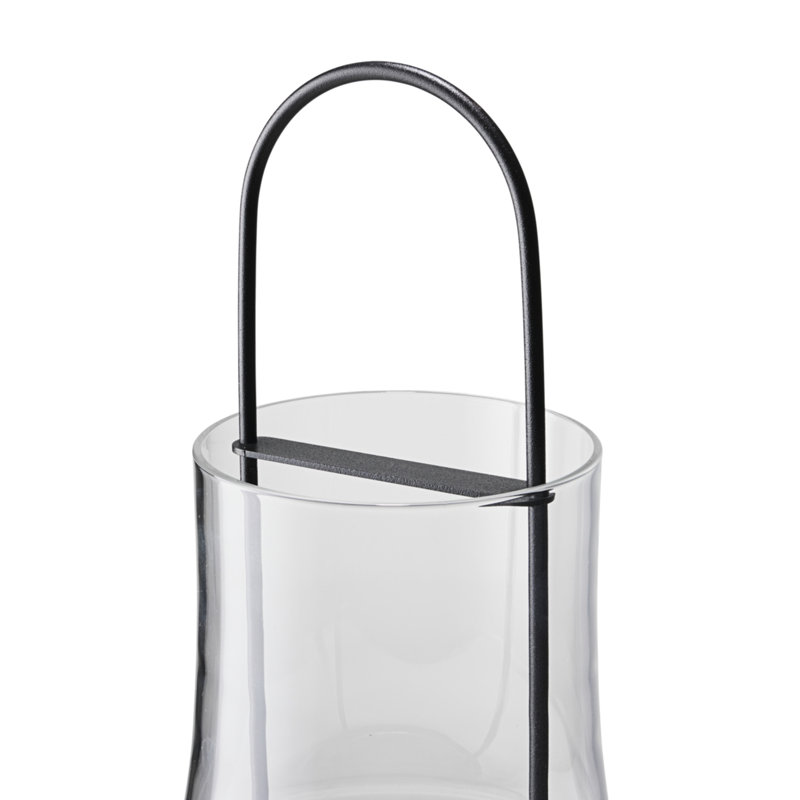Arc Lantern, 15.4" H x 6" W x 6" D