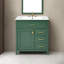 Meuble-lavabo de 30 po avec comptoir en céramique et grand rangement-104826335-104826337
