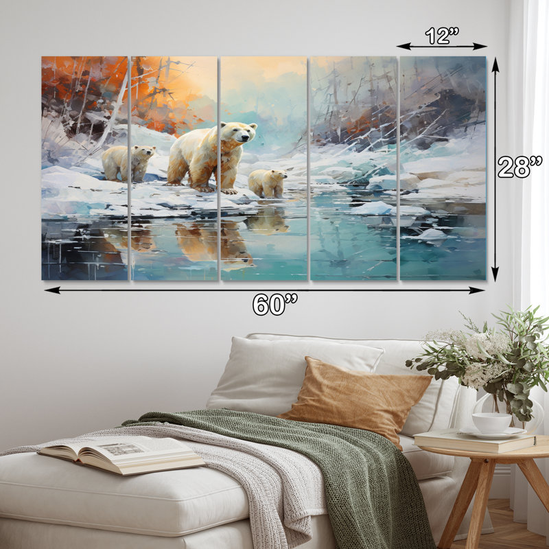 Rustic Cities & Countries Wall Decor on Metal