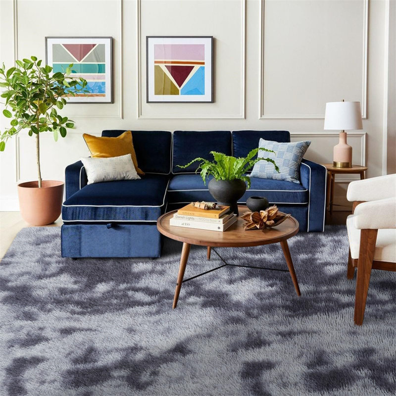 Massicotte Synthetic Area Rug, Rectangle 153 x 244cm