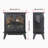 24 Inch 3D  Flame Electric Infrared Quartz Fireplace Stove With Remote Control-601821872-594164010