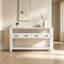 Table console avec tiroirs et tablettes ouvertes-1295890881-1295890883-1295890887