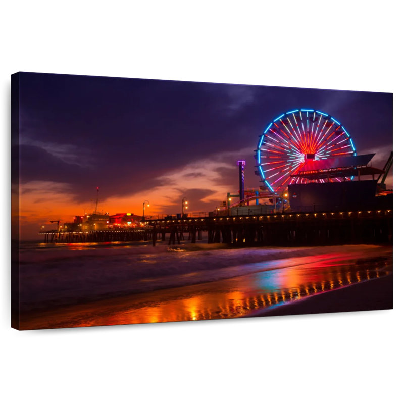 Kerne Santa Monica Pier Fair, H 32 po x l 48 po