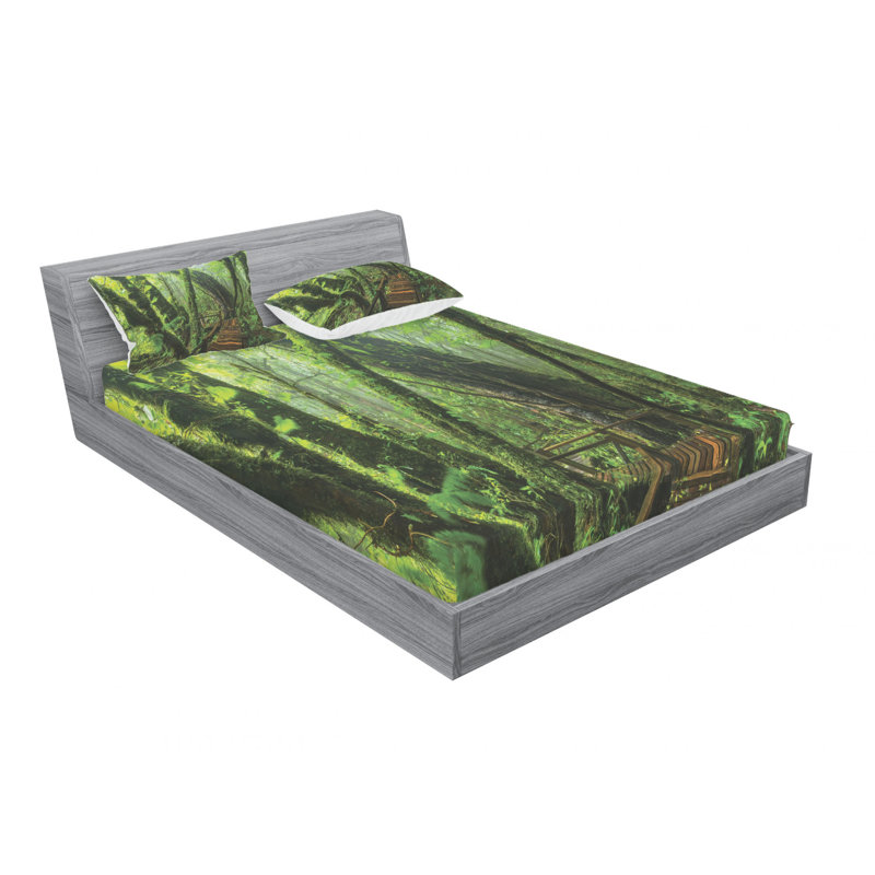 Microfiber Sheet Set, Full Sheet Set with Fitted Sheet