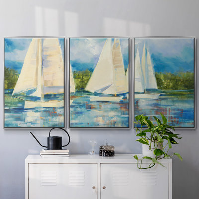 Voile transparente - impression sur toile flottante 3 pièces