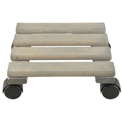 Lemoore Wood Caddy Plant Stand
