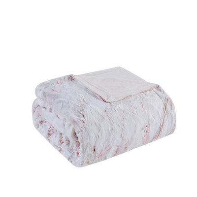 Oversized Faux Fur Throw