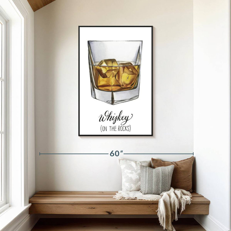 Classic Happy Hour IV, 29 po x 43 po, Cadre flottant noir