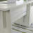Desk, White Finish