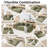Boneless Foldable Modular Corduroy Sofa Bed, Convertible With Deep Seat And Soft Cushions, No Assembly Required-444923656-447708842