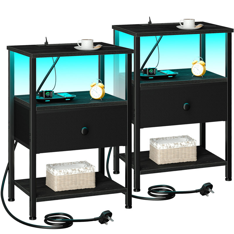 End Table, Black